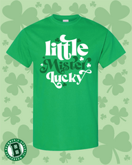 LITTLE MISTER LUCKY COTTON TEE