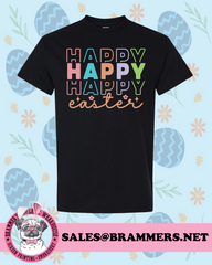 HAPPY HAPPY EASTER COTTON TEE