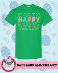 HAPPY HAPPY EASTER COTTON TEE